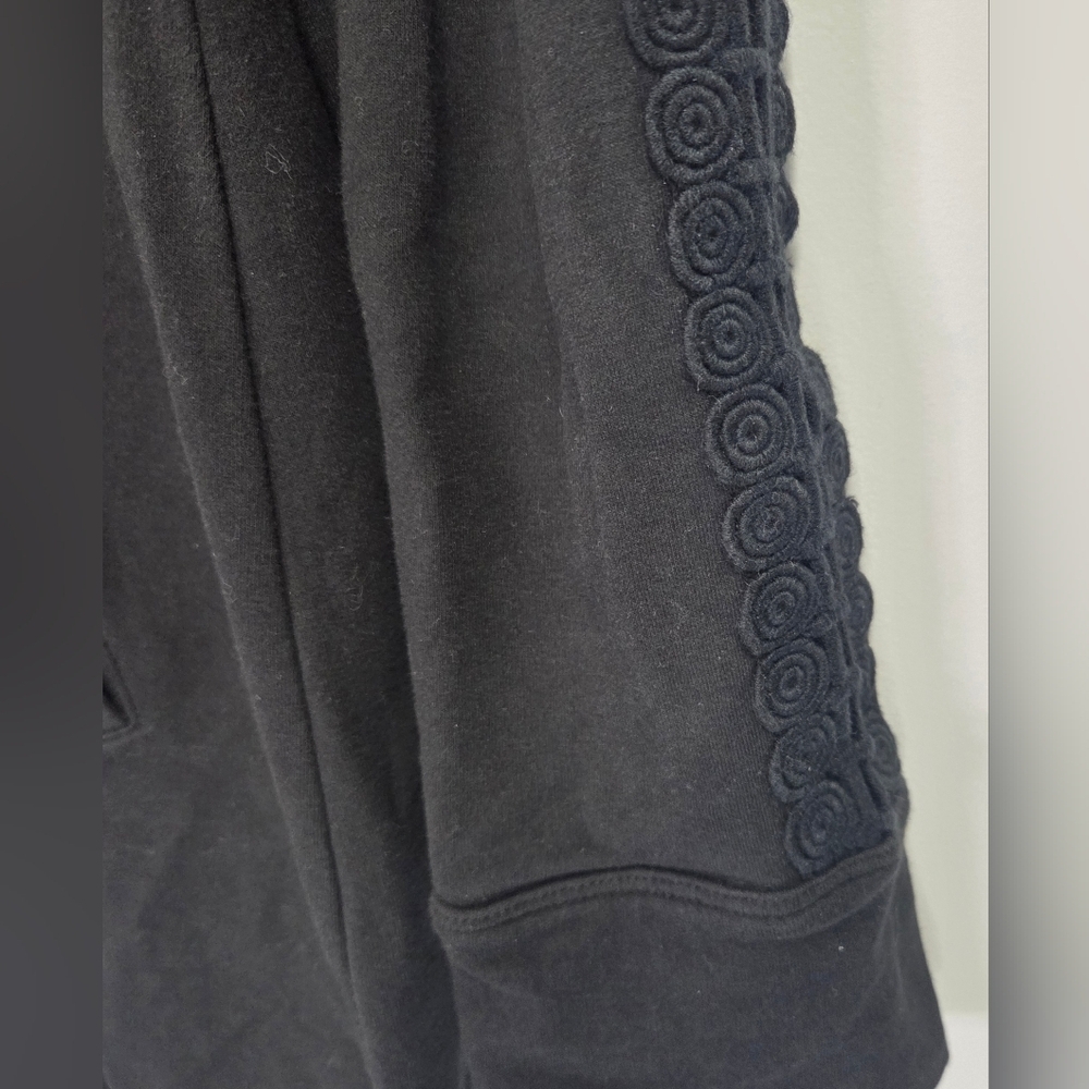 Lilly Pulitzer Skipper Solid Popover Dress Half Zip Black Size Large - Picture 5 of 8
